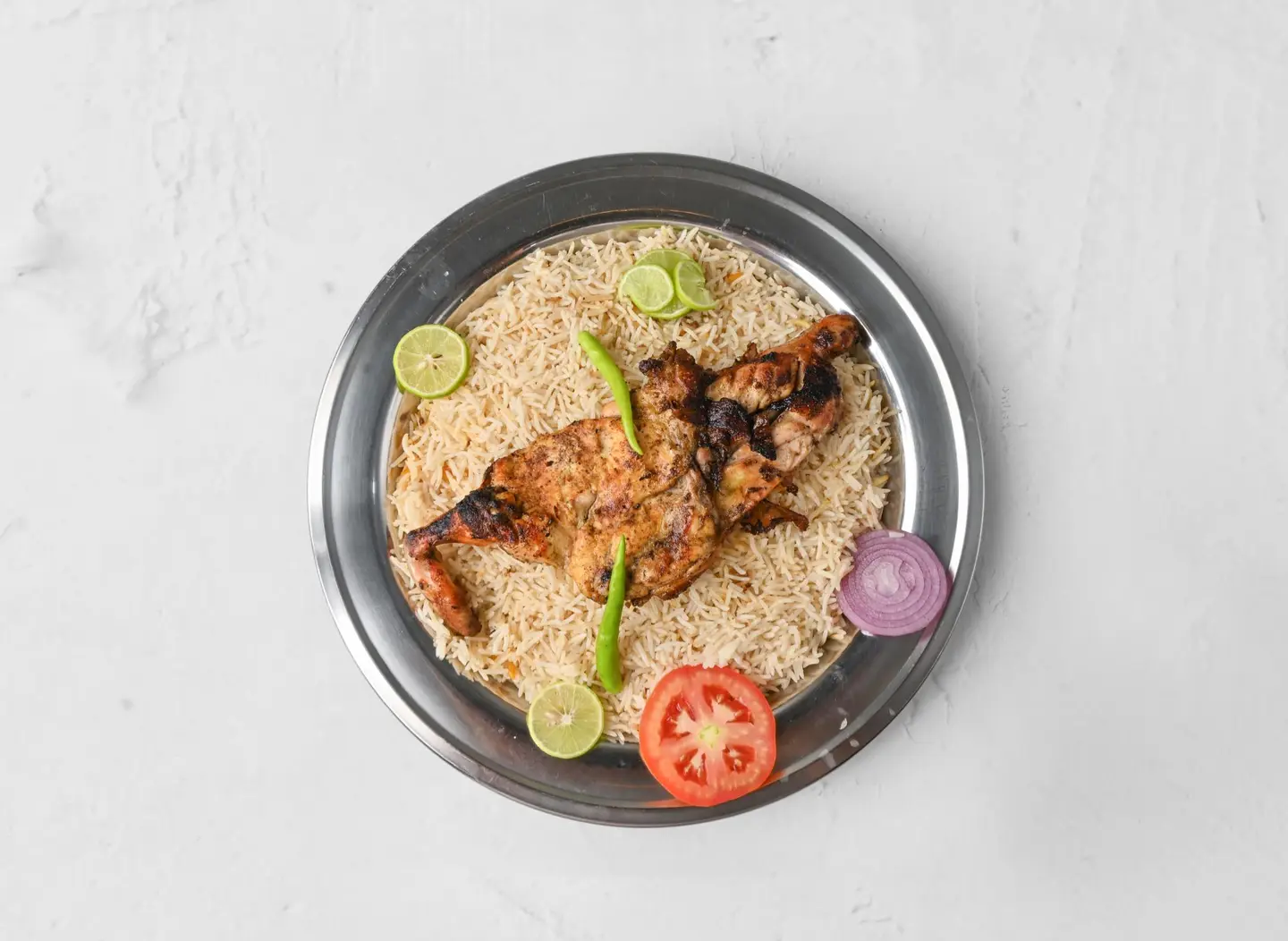 دجاج مظبي - نص حبة دجاج