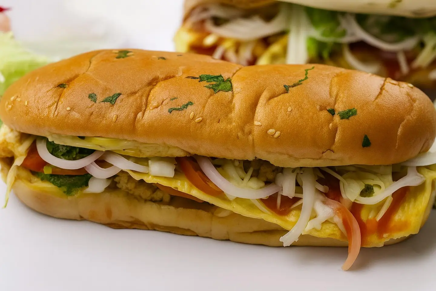 Egg Shami Burger - Regular