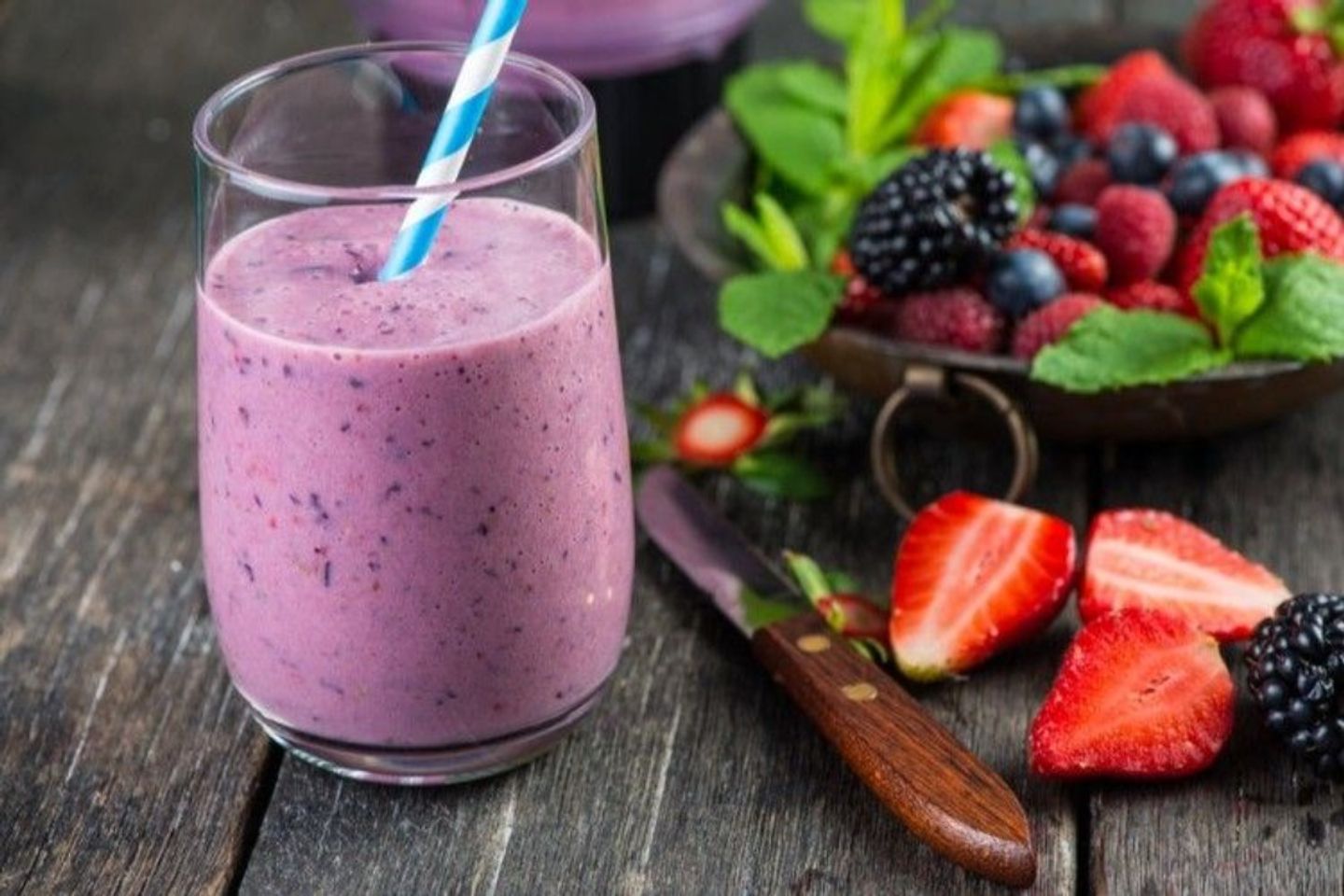 Strawberry Blueberry Smoothie - Small
