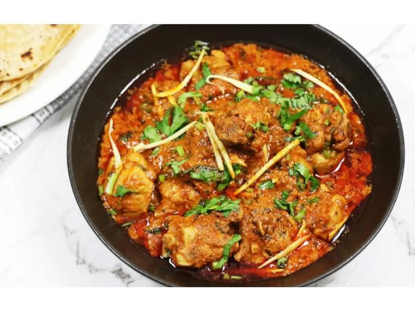 Chicken Karahi With Bone - Plate