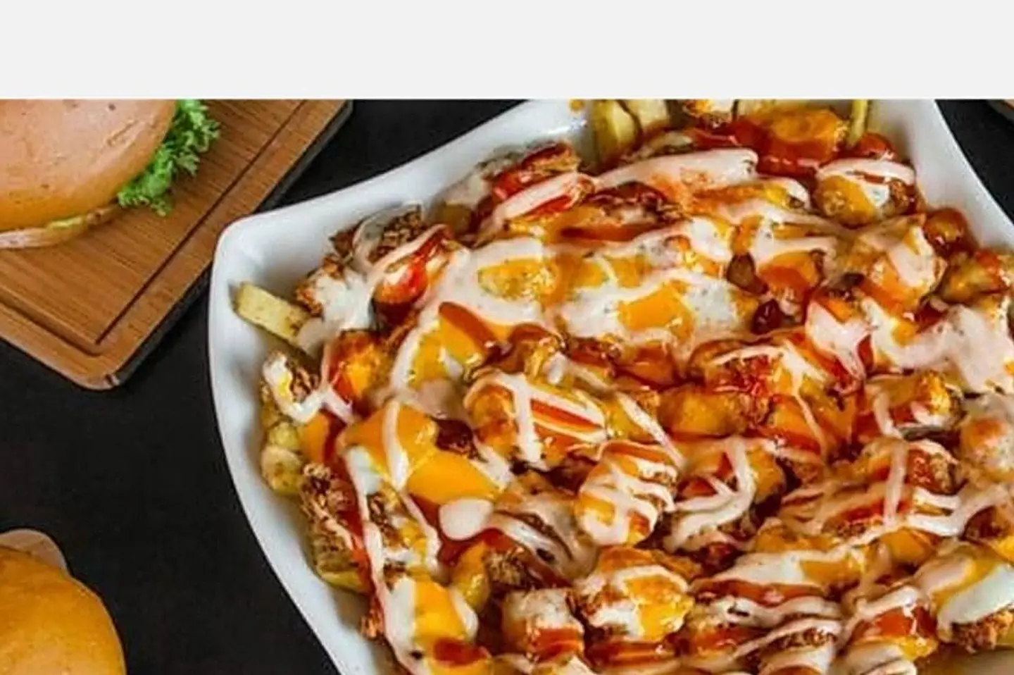 Chicken Fries With Pulled Chicken - Chicken Fries