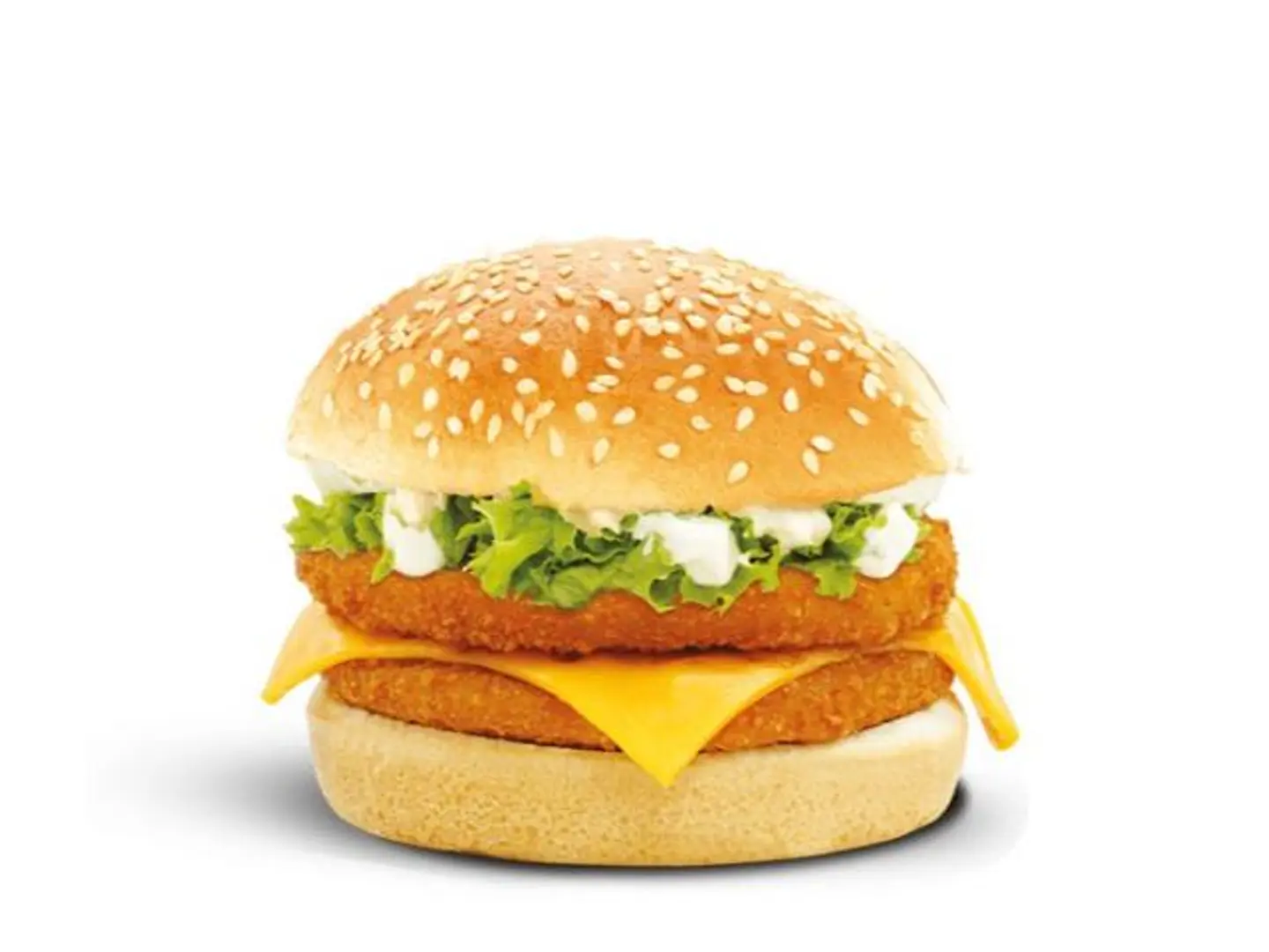 دبل برجر دجاج - صغير