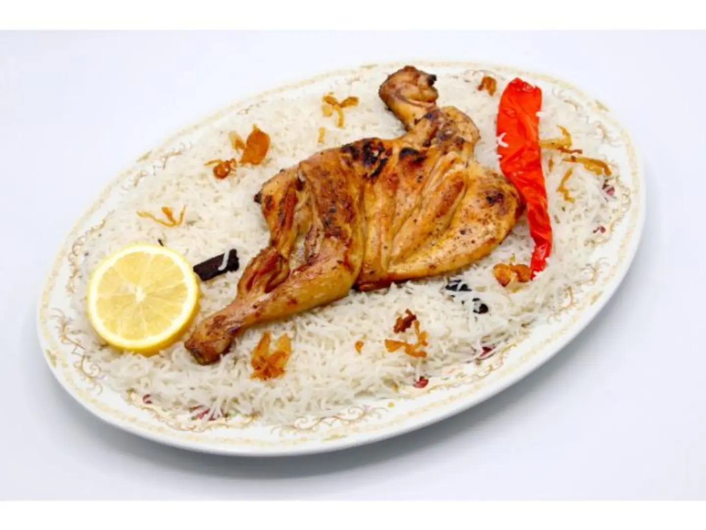 نصف مظبي - أرز شعبي