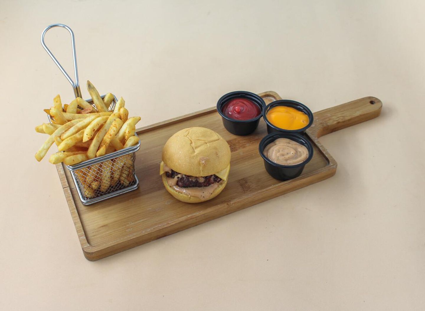 Beef Burger Meal - Single