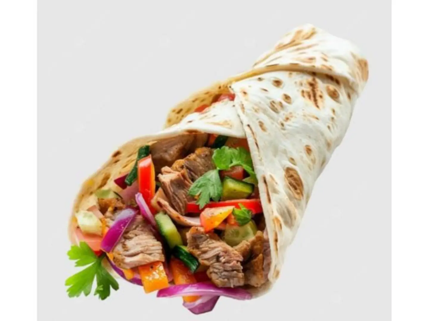 تورتيلا كباب لحم - عادي