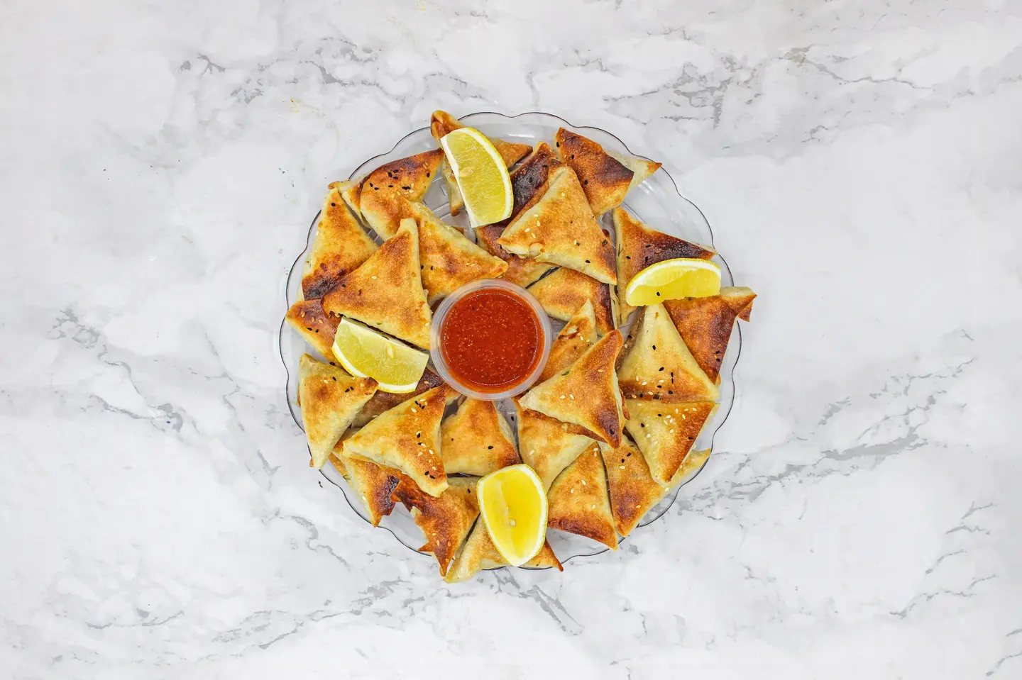 سمبوسة دجاج بالفرن - صغير