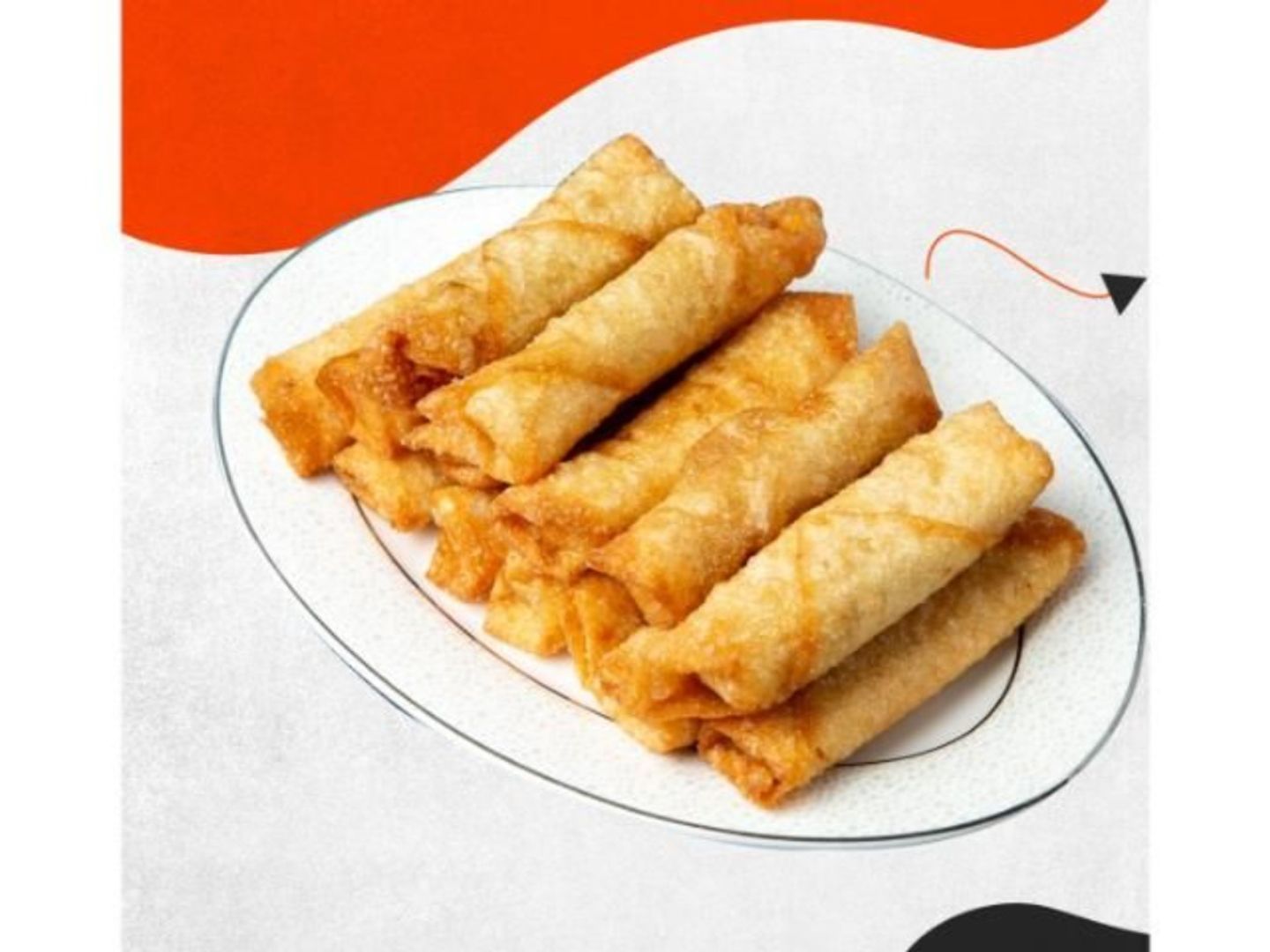 Cheese Spring Roll - 6 Pieces