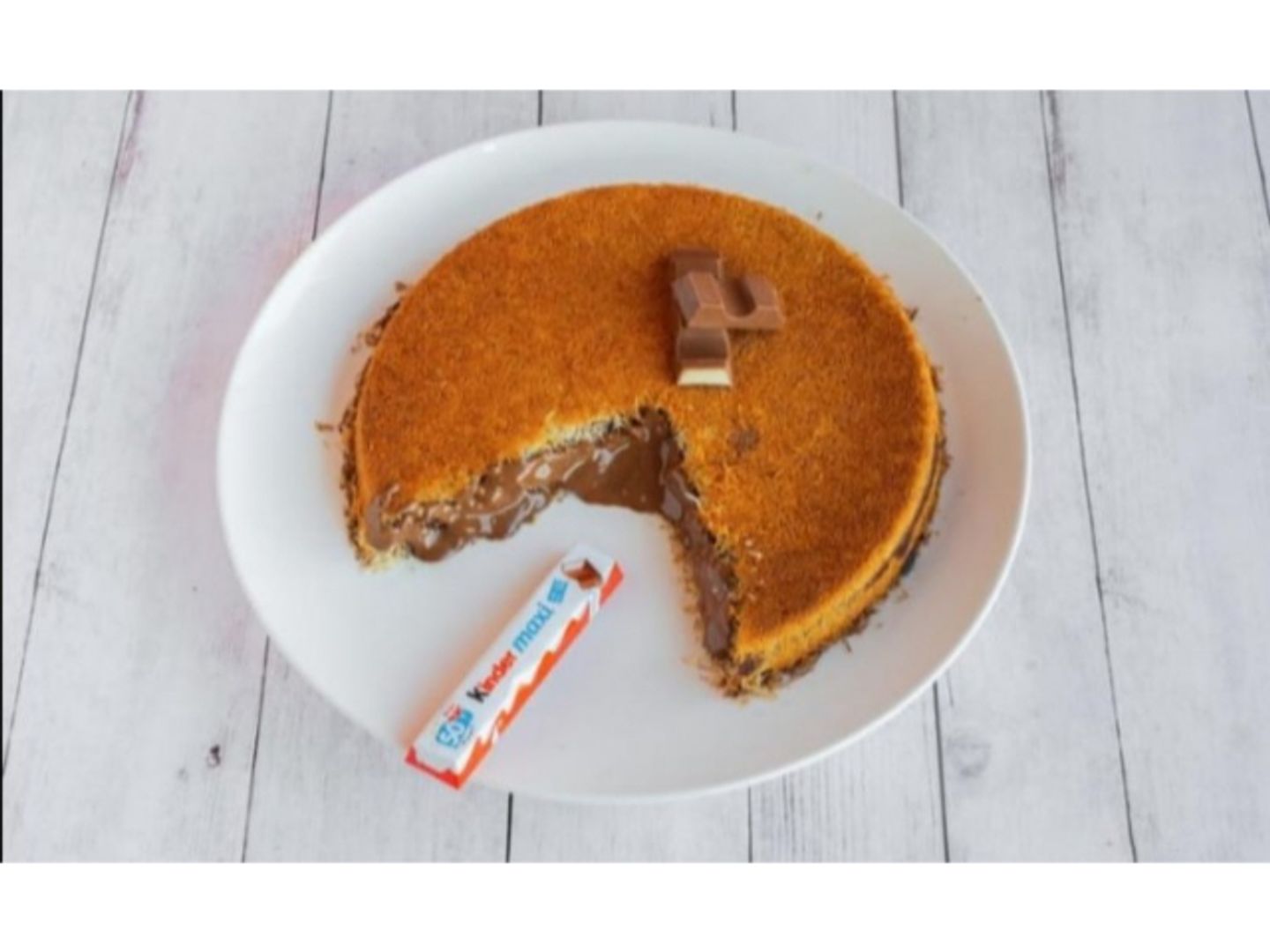 Kunafah Cream With Kinder - Small