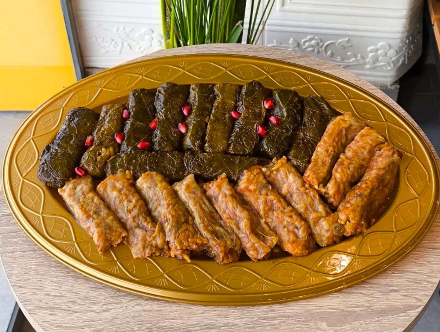 ورق عنب مع ملفوف الريف - كبير