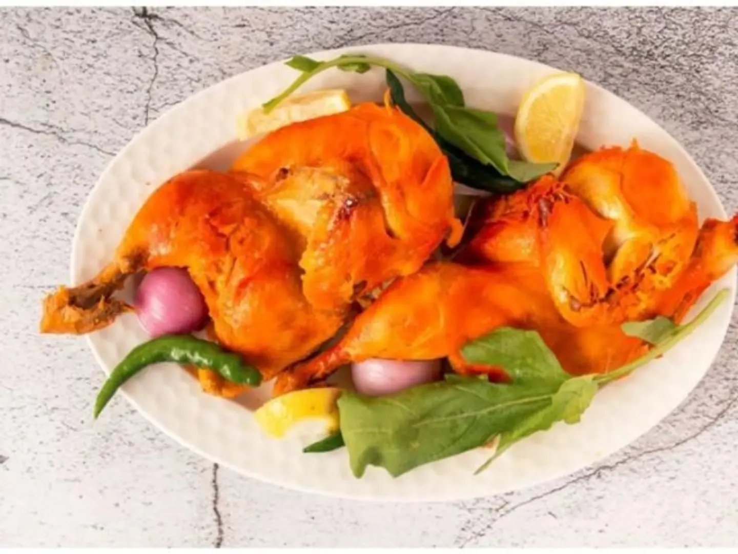 دجاج مندي سادة - نص حبة دجاج