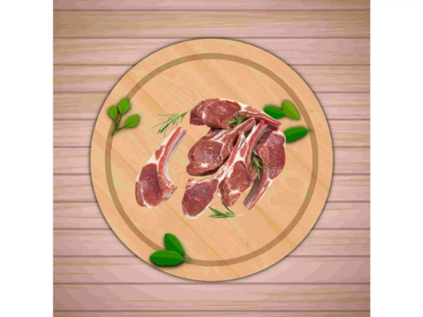 Fresh Lamb Ribs - 1 Kg
