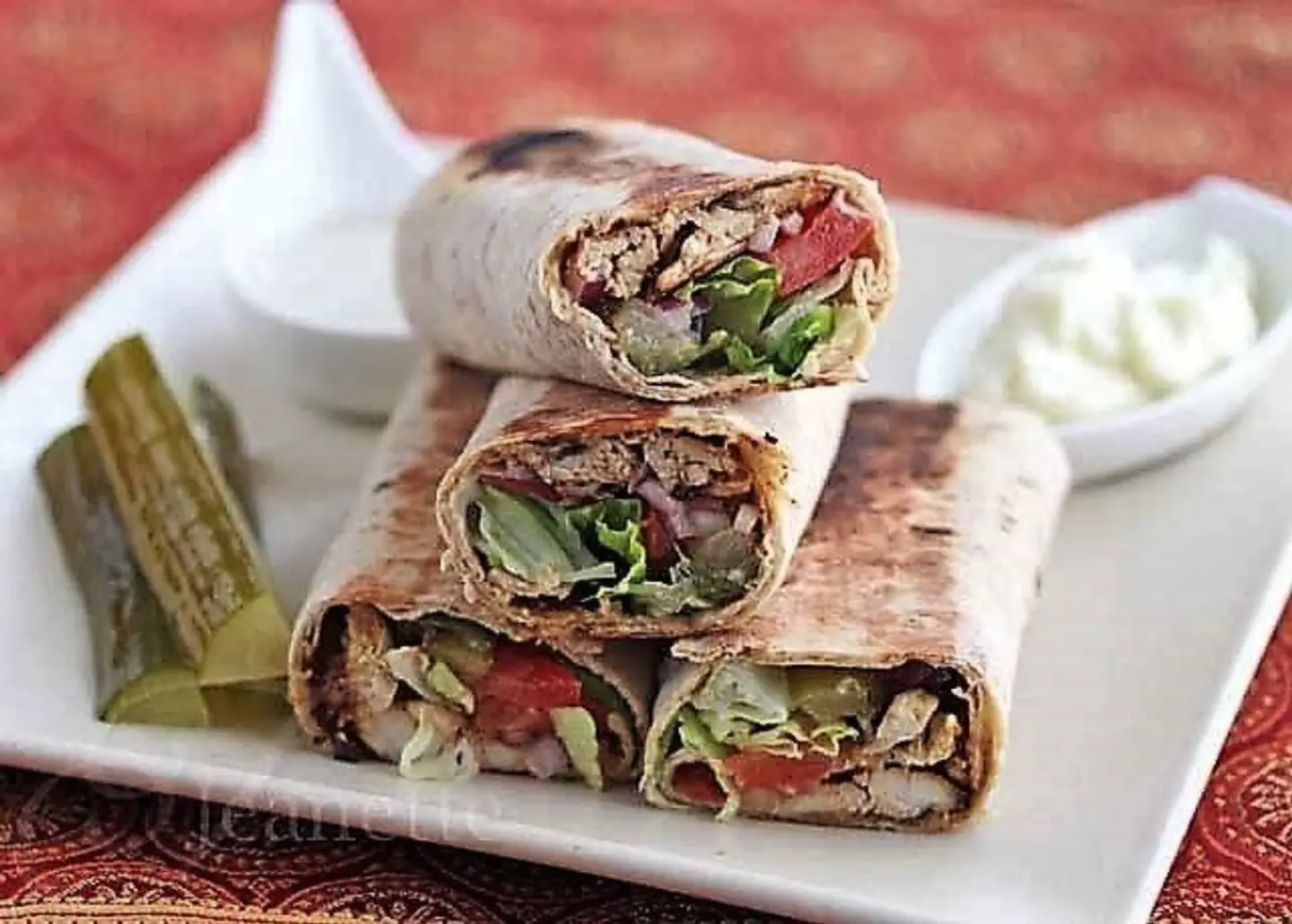 Mexican Shawarma Plate - Without Meal