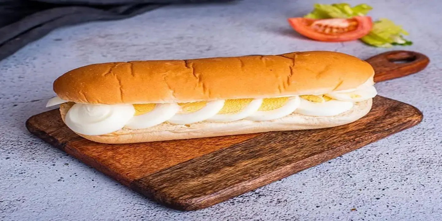 Boiled Egg Sandwich - Half Sandwich