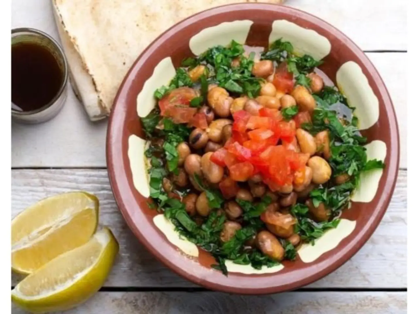 فول شامي - وسط