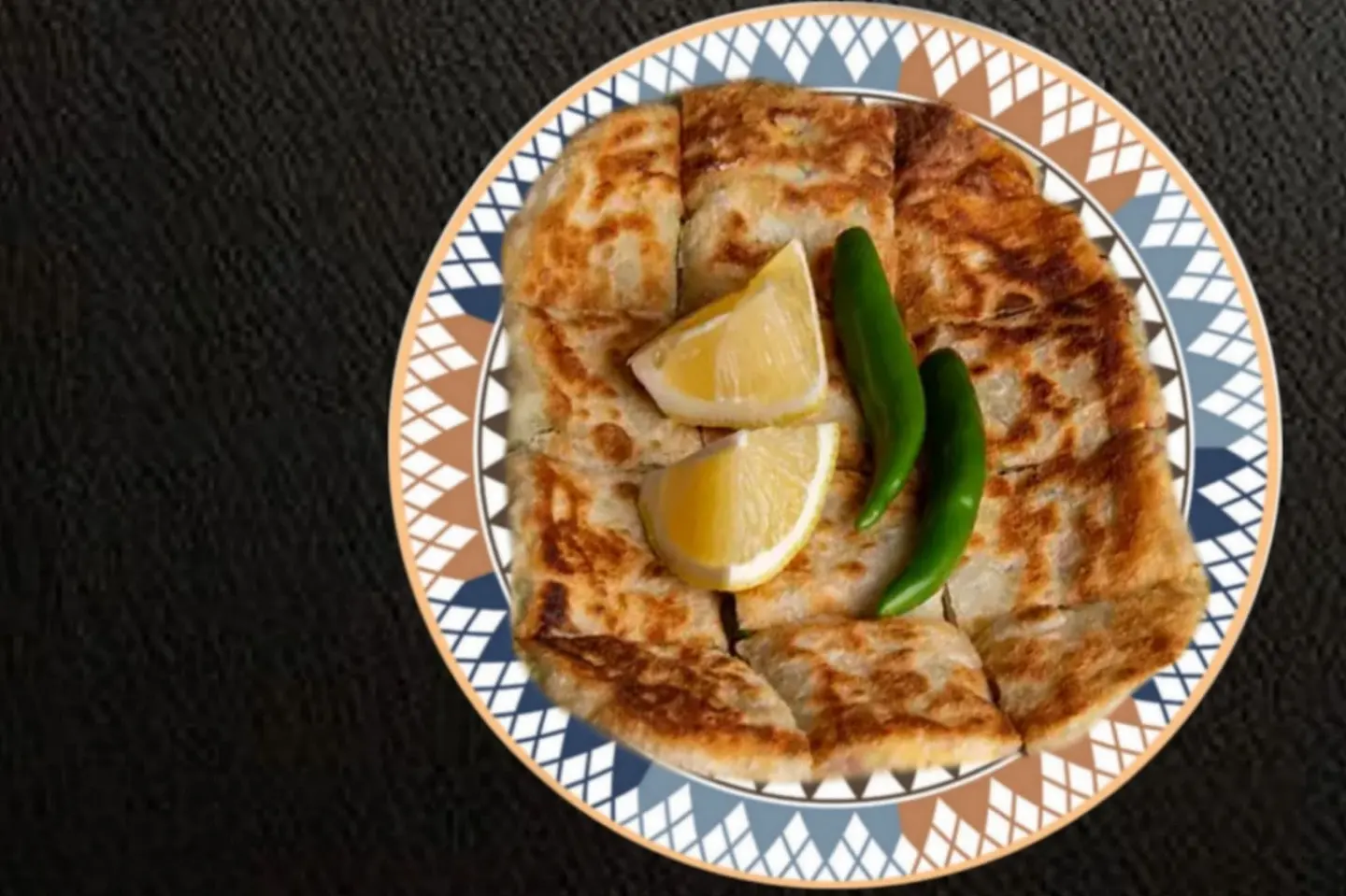Mutabbak Tuna - Saj