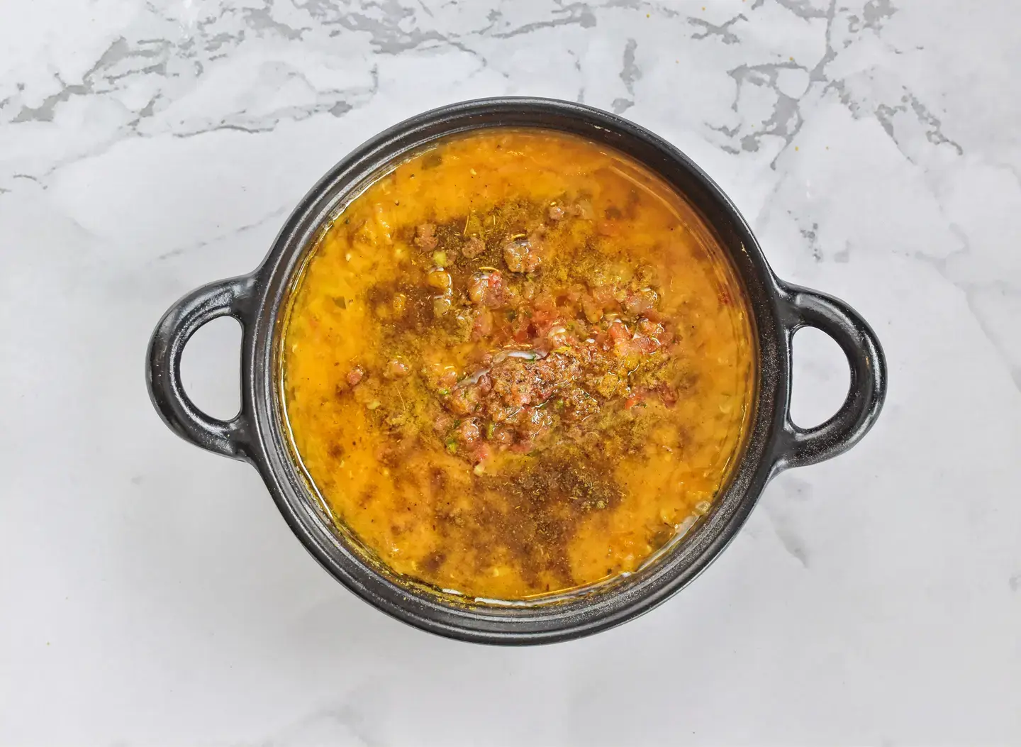 عدس فول - صاج