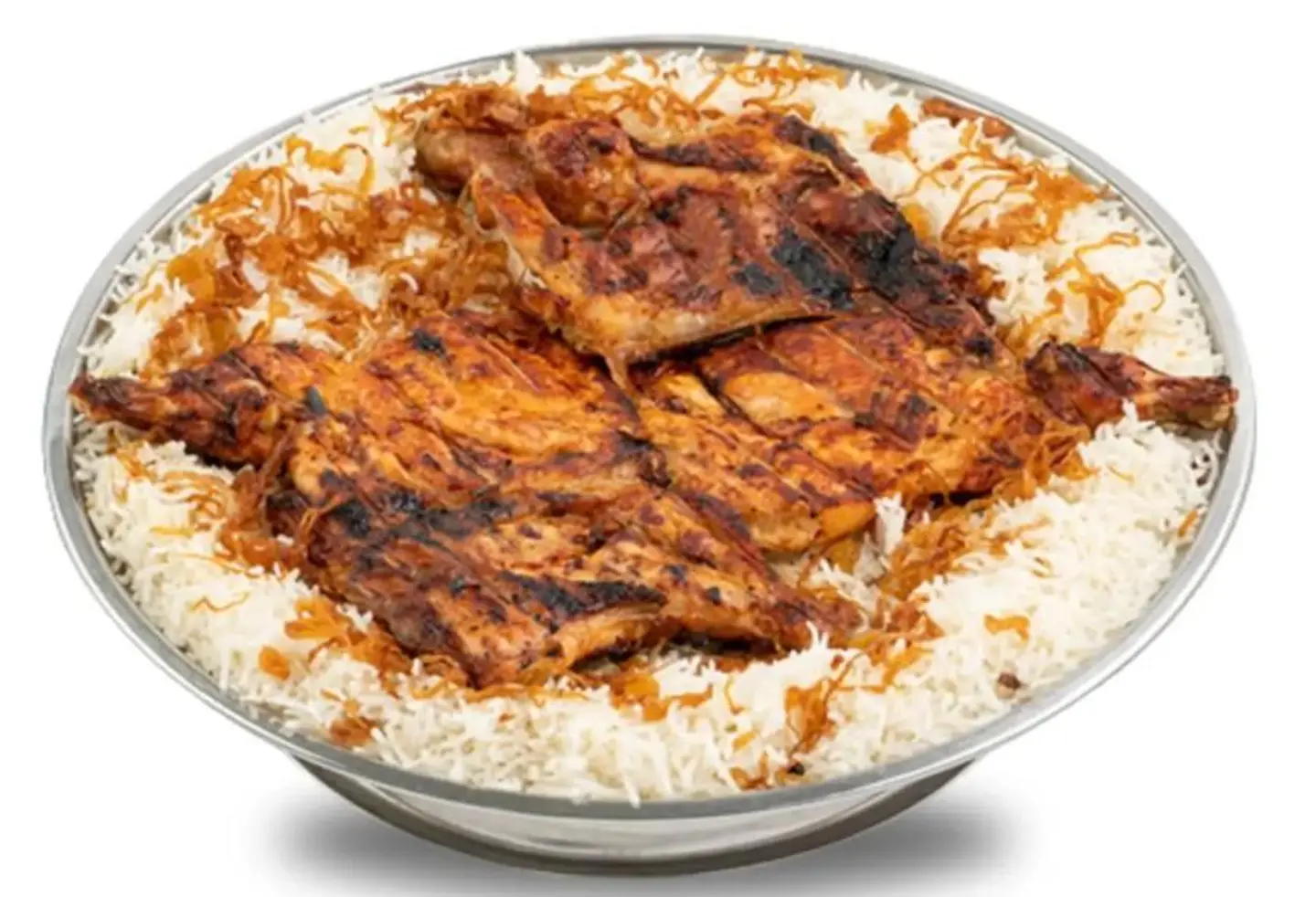 Grilled Chicken Meal With Peshawari Rice - Half A Chicken