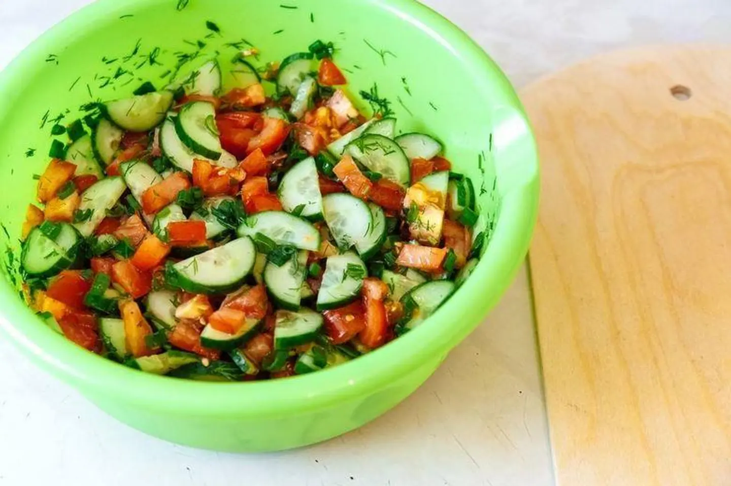 Tomato And Cucumber Salad - Small