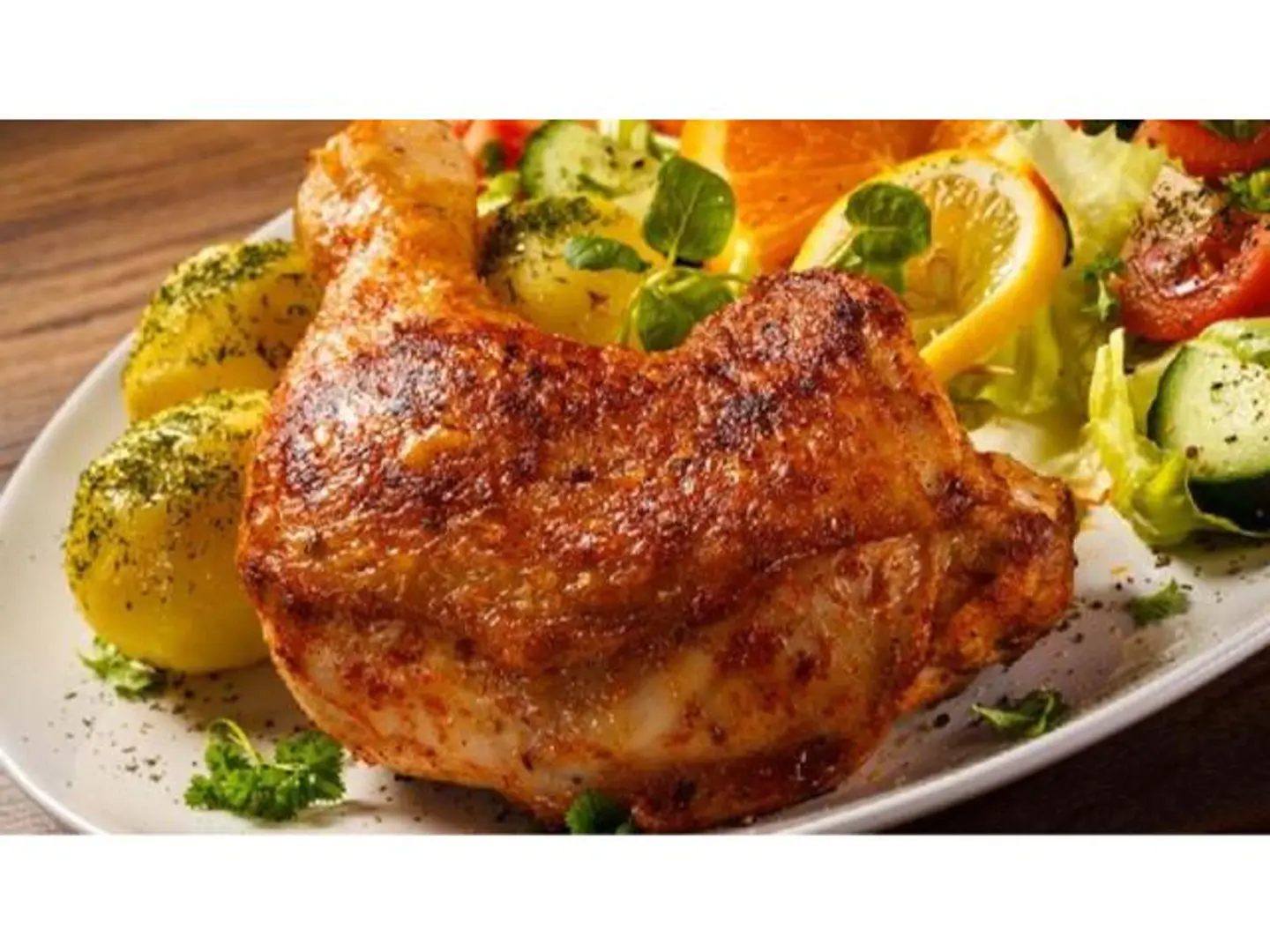 وجبة دجاج محمر - ربع