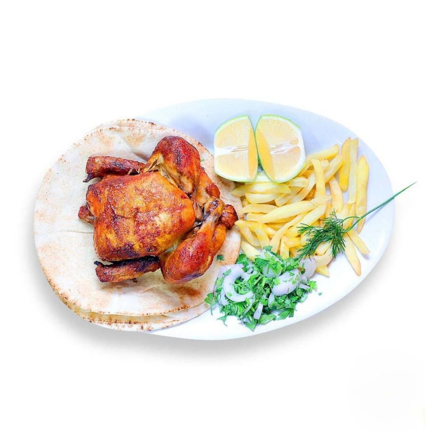 Plain Grilled Chicken - A Quarter Chicken