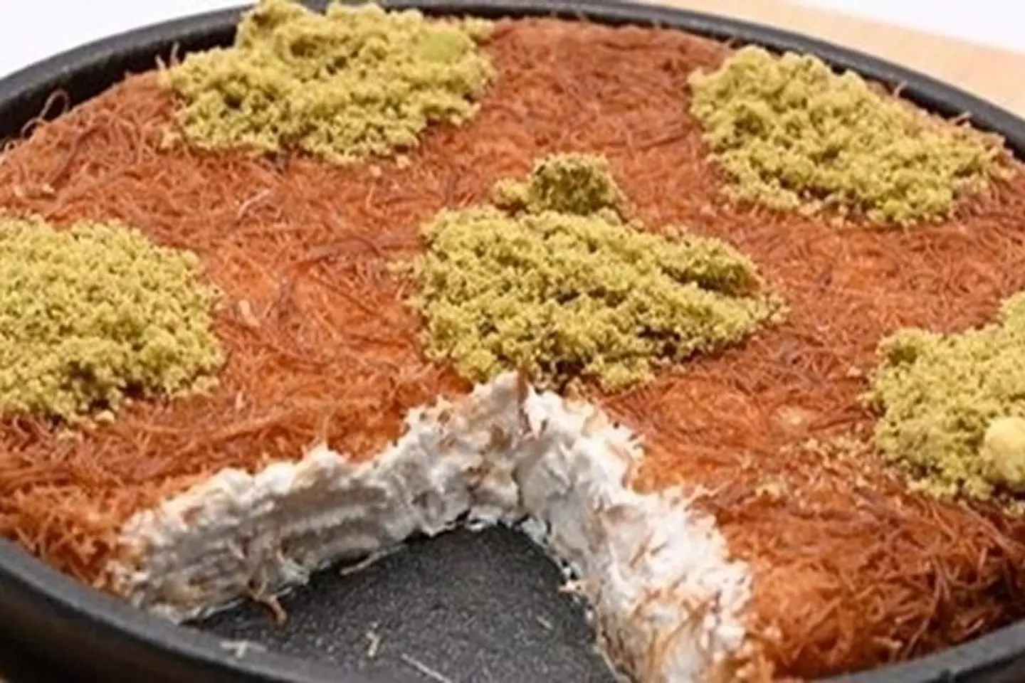 Kunafa With Cream Honey - Shellah
