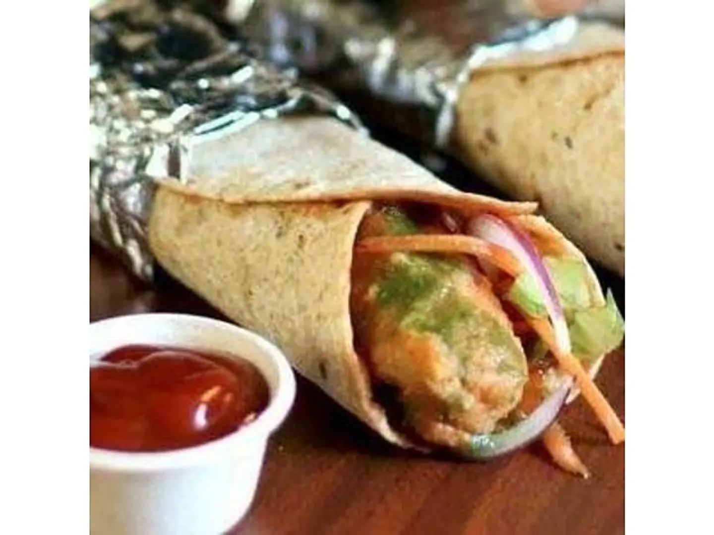 دجاج مالاي - خبز بوري