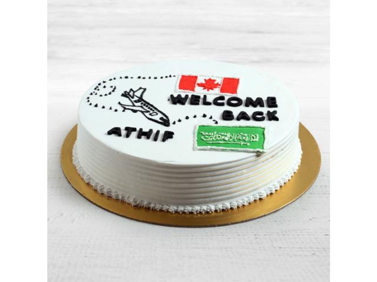 Trave Ling Theme Cake - Small