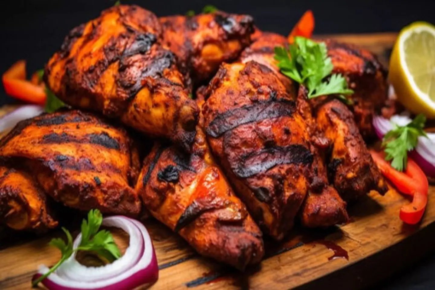 Peri Peri Chicken Al Faham - Full With Rice