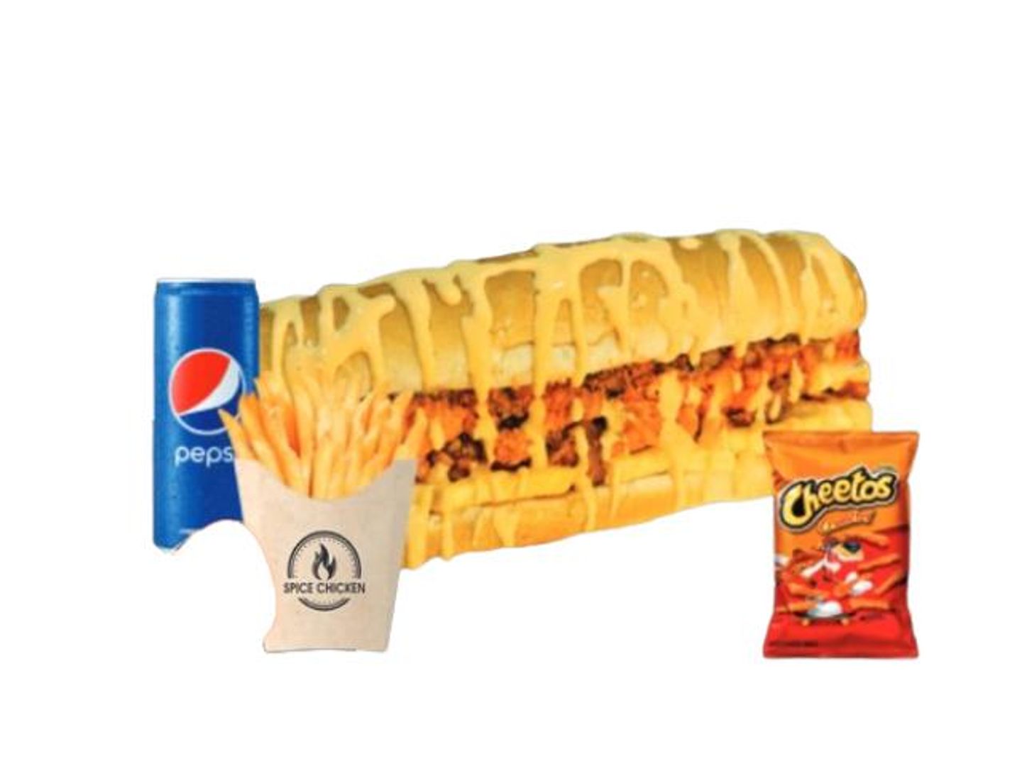 Cheetos Shawarma - Sandwich
