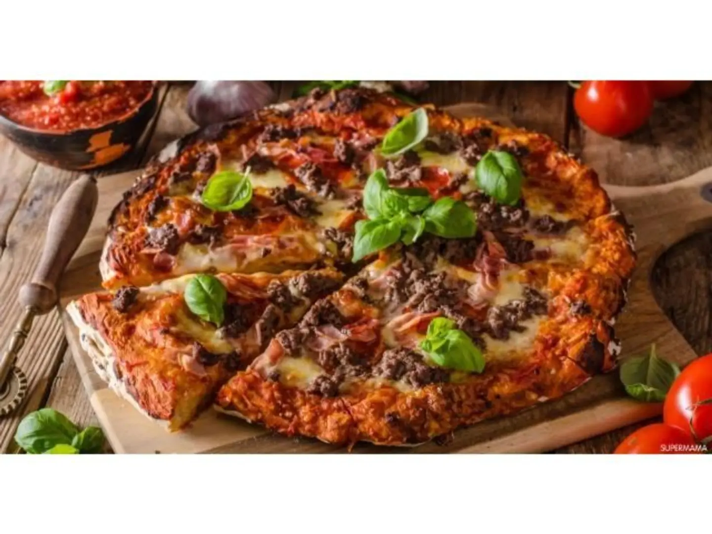 Minced Meat Pizza - Small
