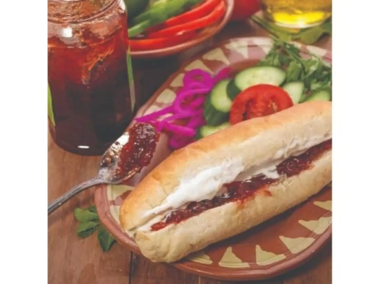 ساندوتش جبن و مربى - صامولي