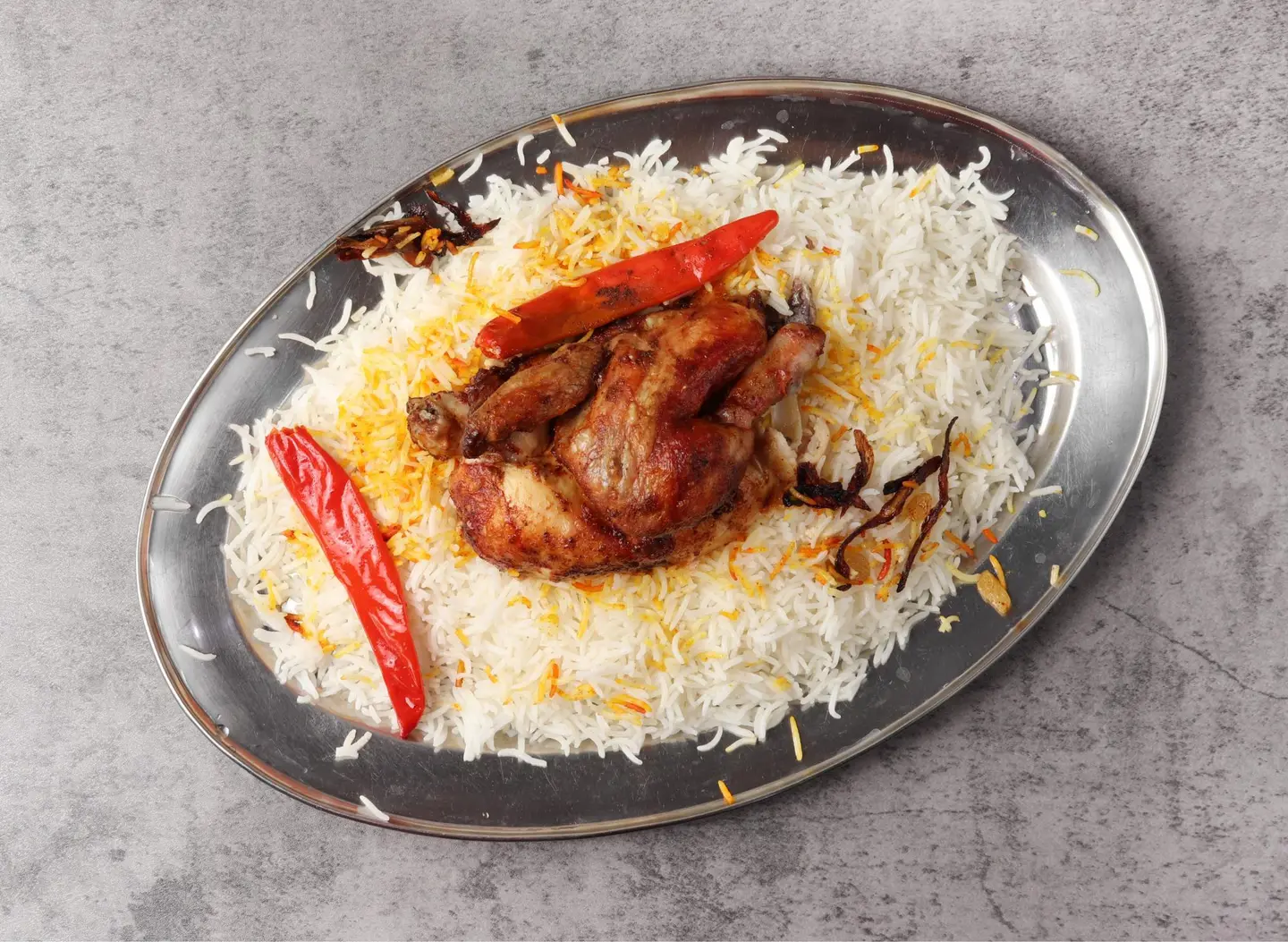 نص دجاج شواية - سادة