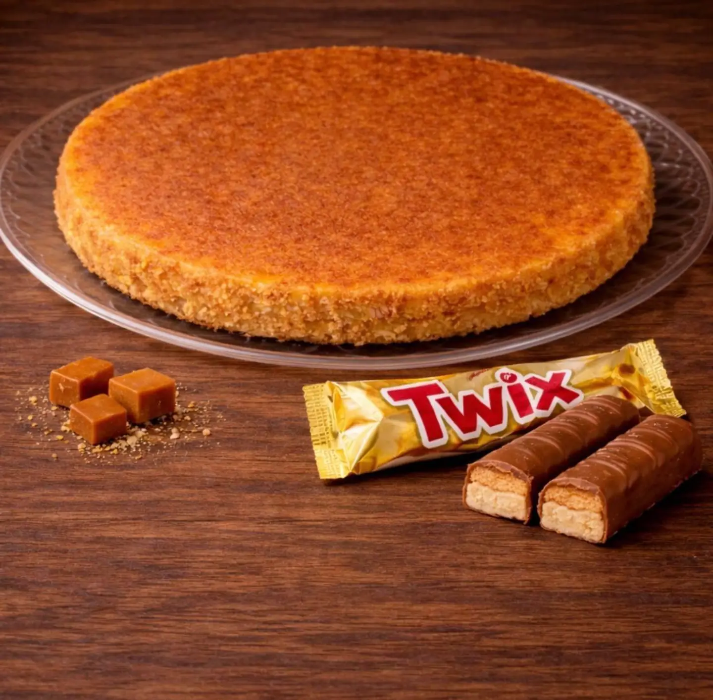 Mama's Kunafa With Cream And Twix Chocolate - Mama's Kunafa With Cream And Twix Chocolate
