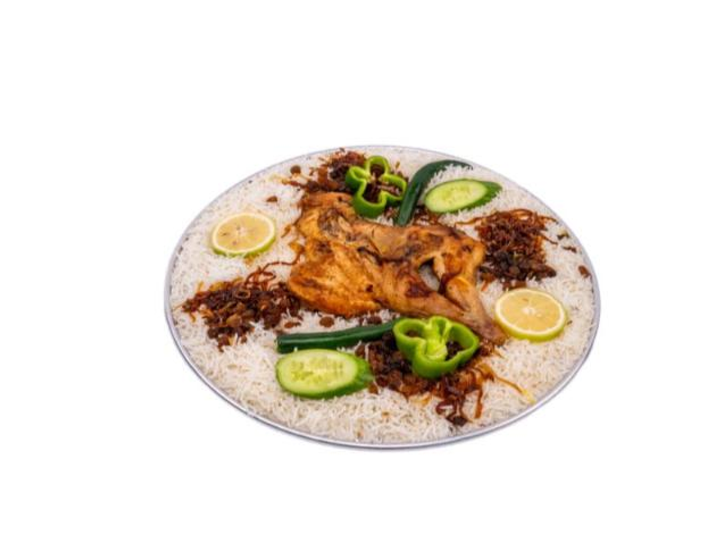 مظبي - نص حبة دجاج