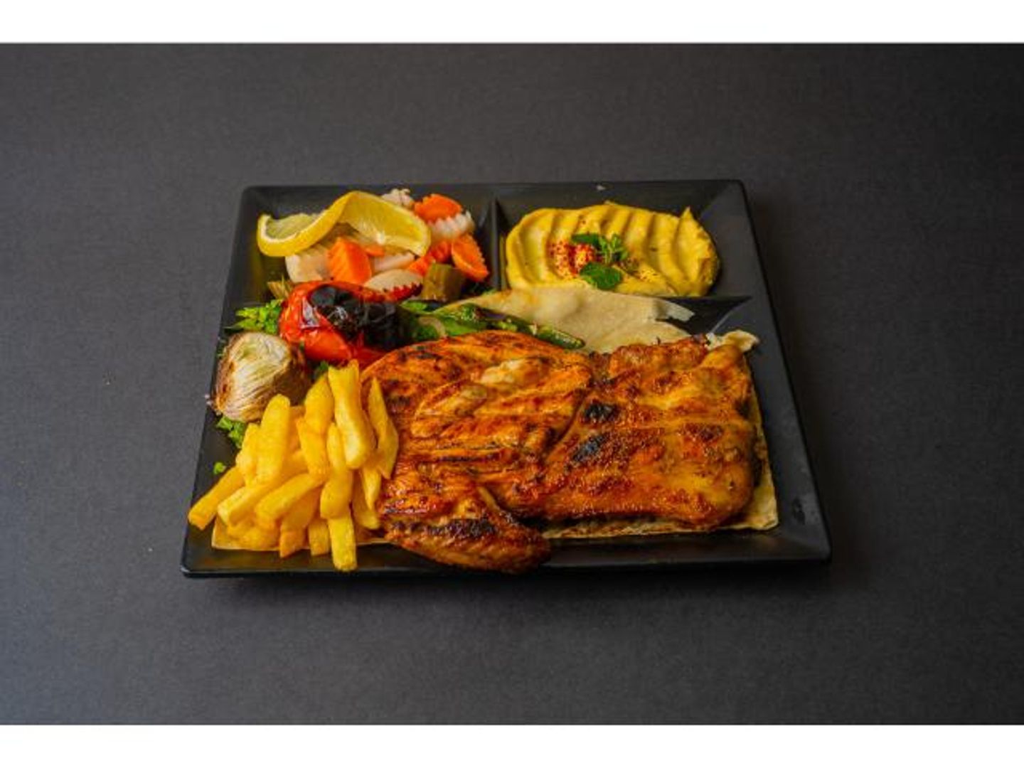 Charcoal Grilled Chicken - For One Person