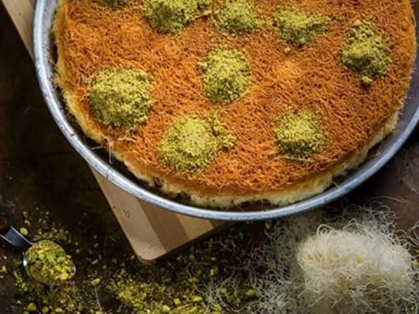 Rough Kunafah With Cream - Medium
