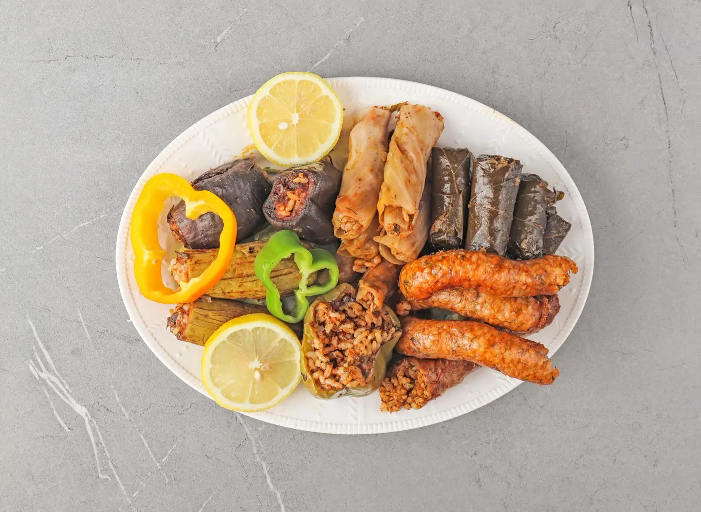 محاشي خضار مشكلة - صغير