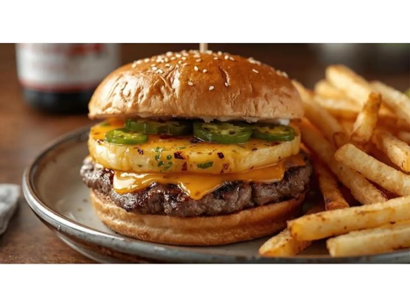 سجنتشر لحم - ساندوتش