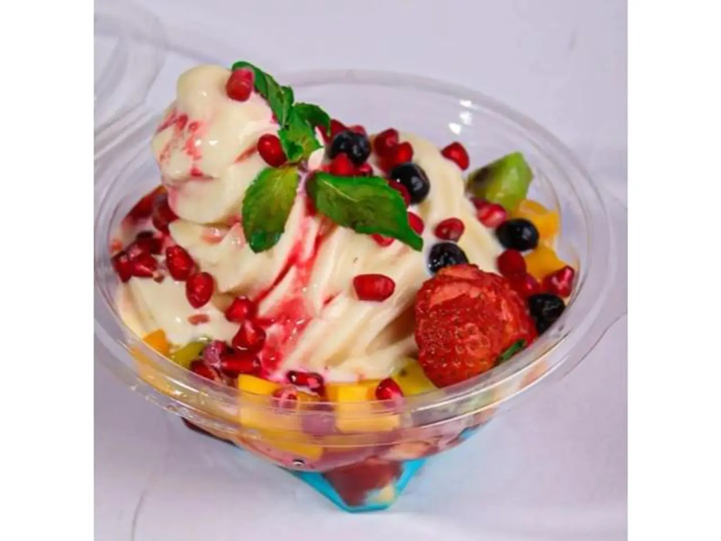 Fruit Salad With Fresh Cream - Small