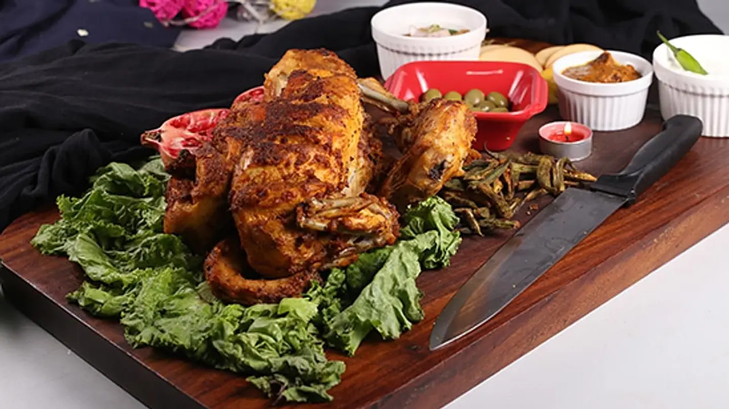 تشارغا الدجاج - نص حبة دجاج