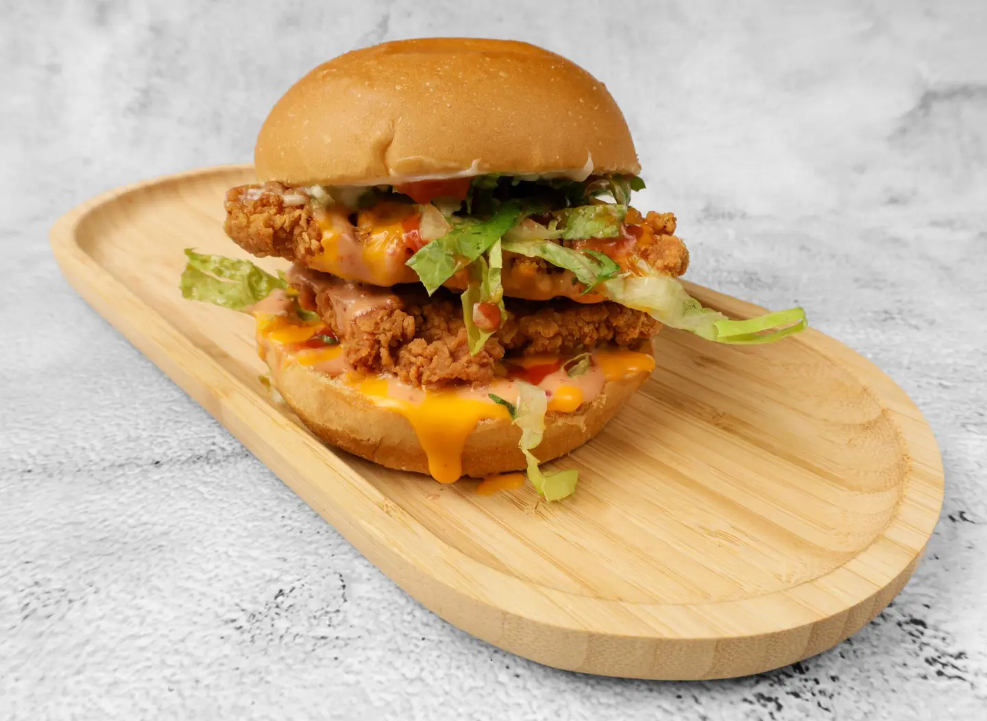 Spicy Crispy Chicken Burger - Single