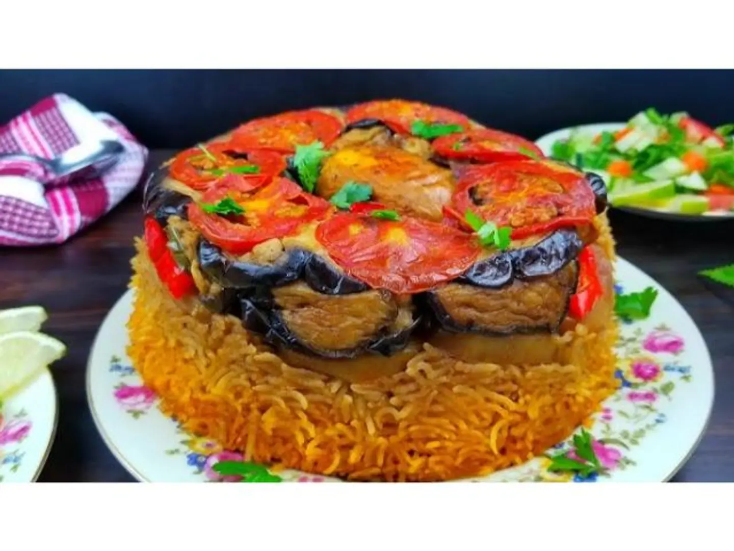 دجاج مقلوبة - نص حبة دجاج