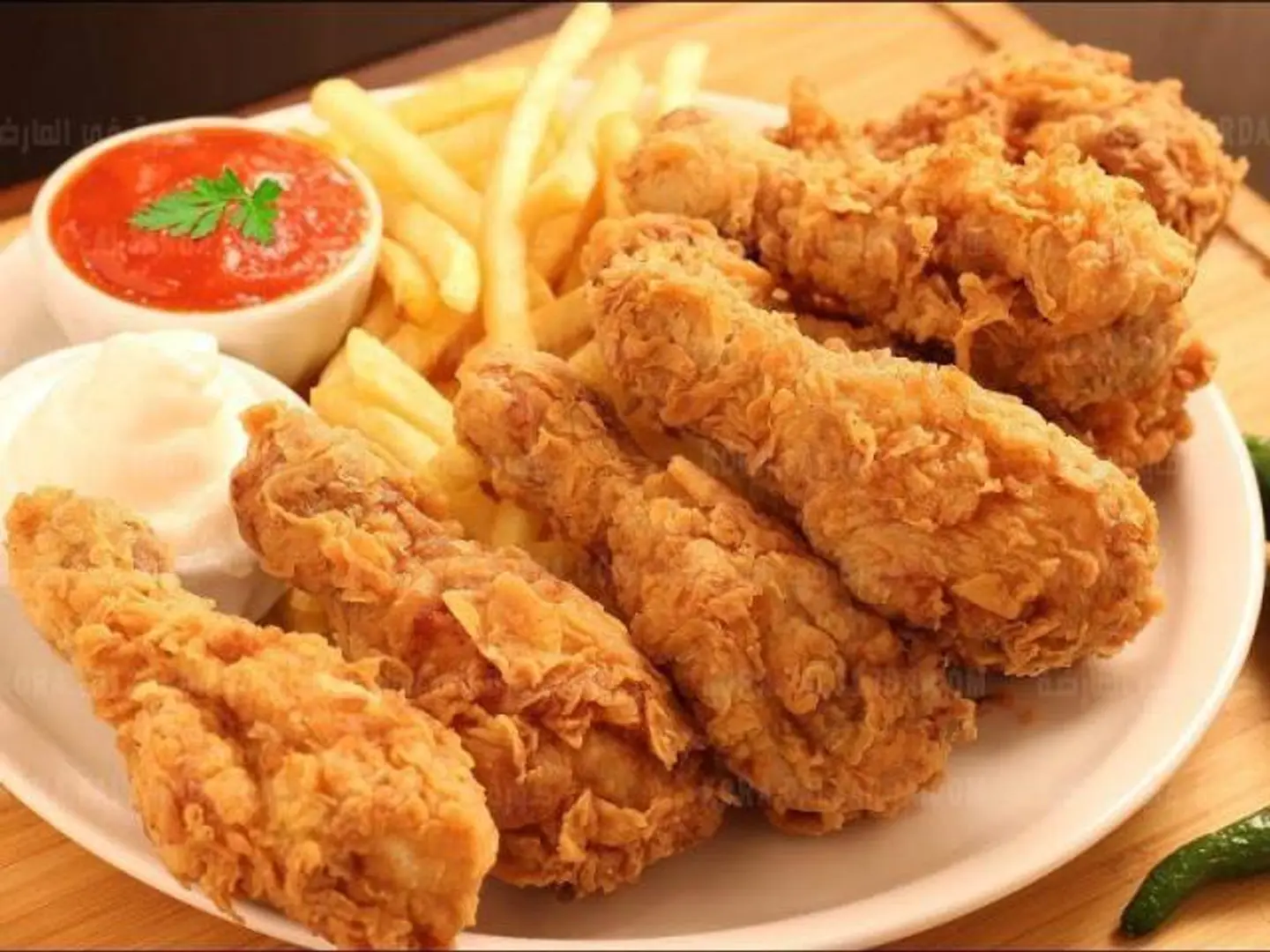 Cajun Broasted Chicken 4 Pieces - Regular