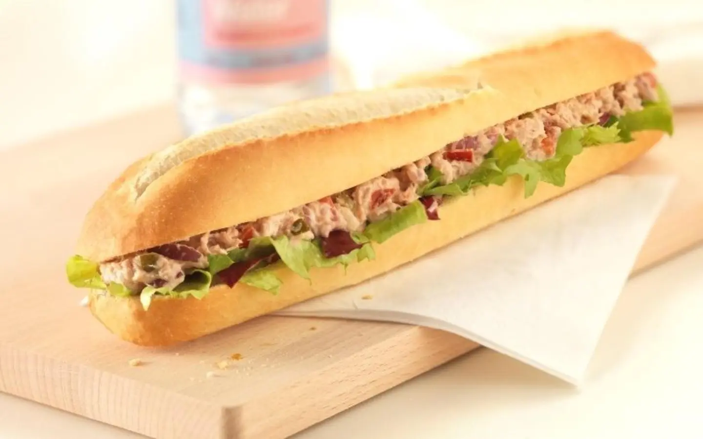 Regular Tuna Sandwich With Cheese - Half Sandwich