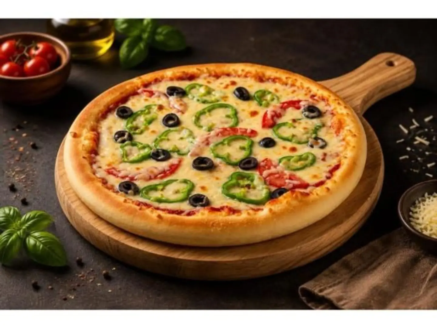 Vegetable Pizza - Medium