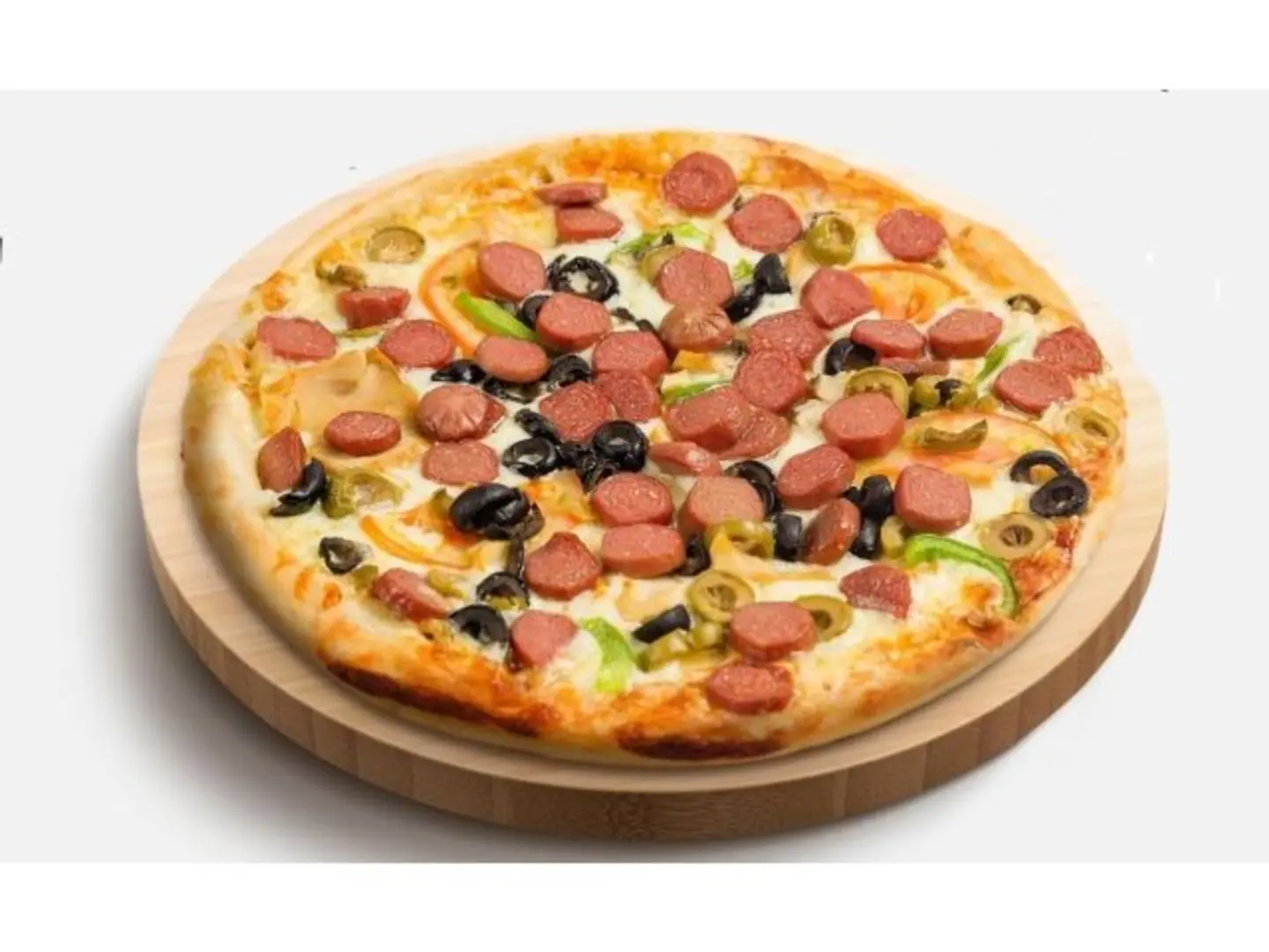 Hot Dog Pizza With Vegetables - Small