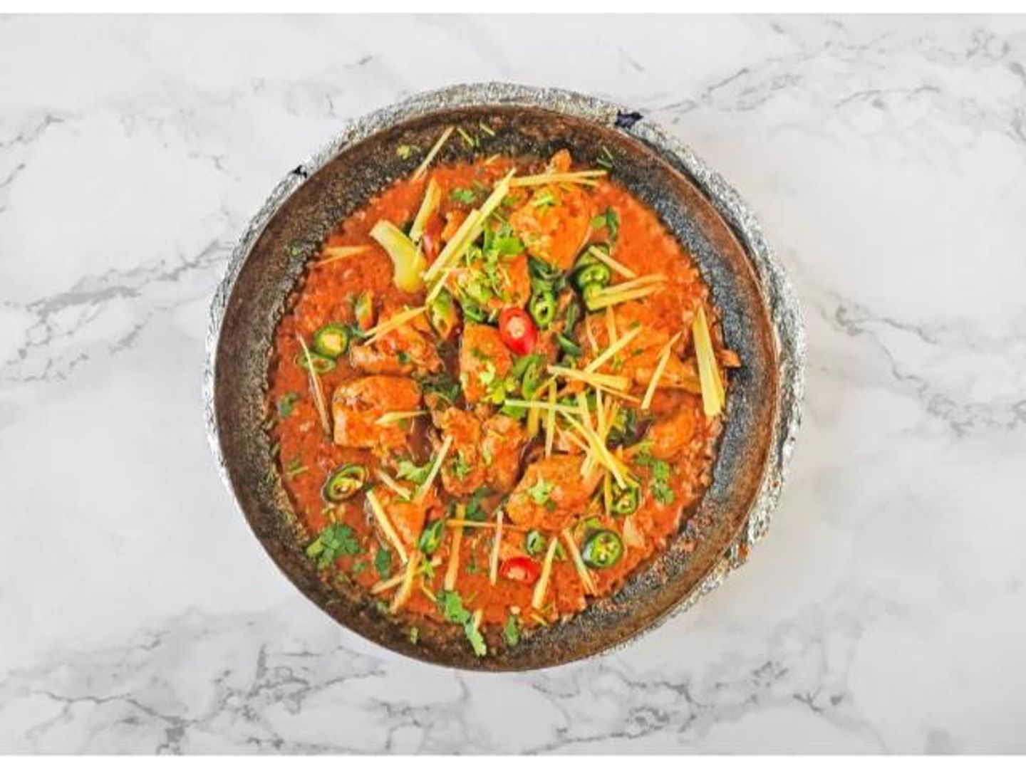 Mutton Achari Karahi - Small