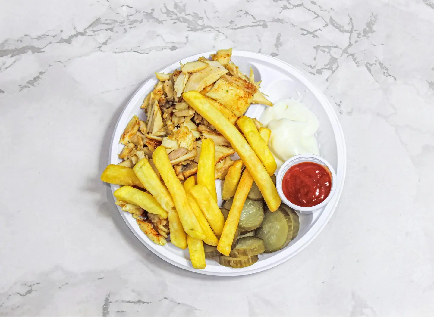 صحن شاورما - صغير