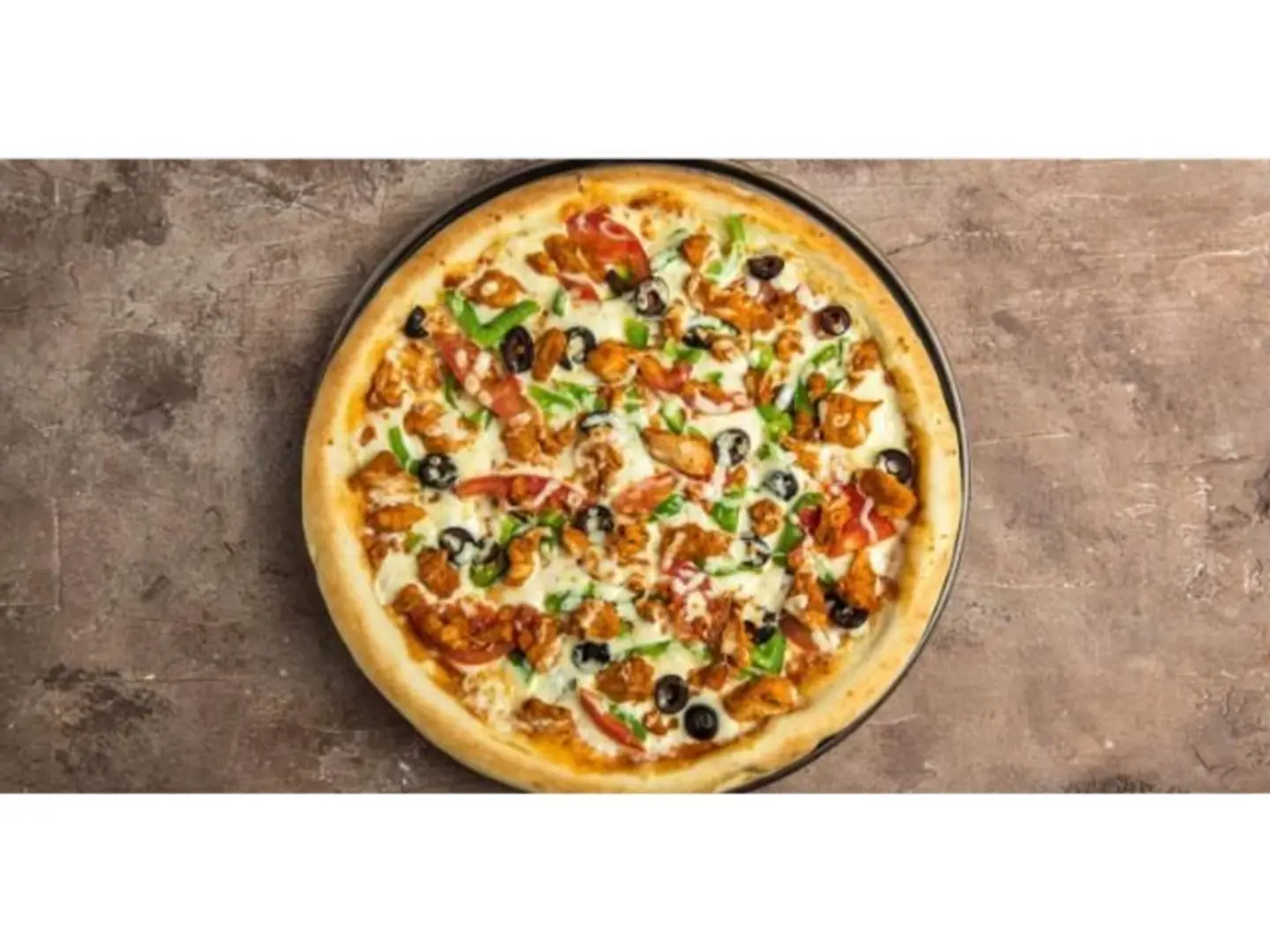 Chicken And Vegetable Pizza - Small