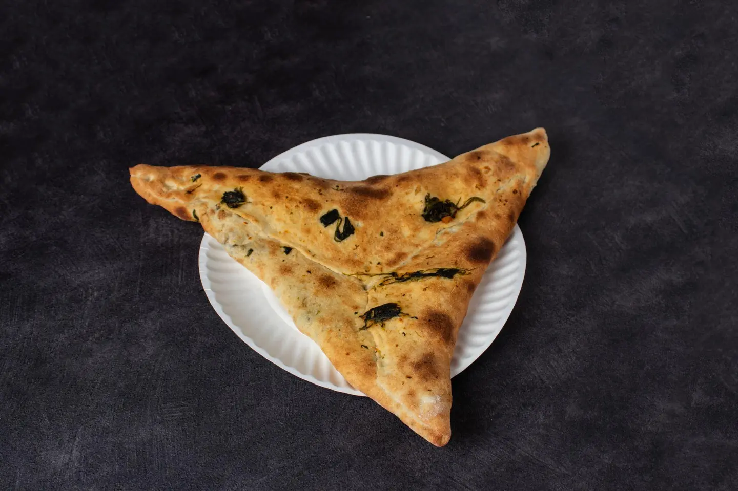 فطائر سبانخ - بدون جبن